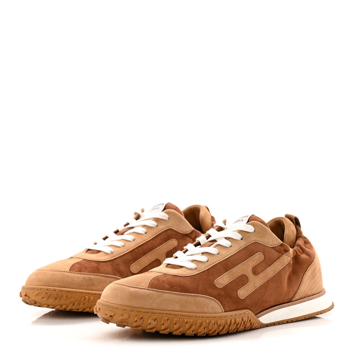SUEDE GOATSKIN MENS JET SNEAKERS BRUN AMOURETTE MIEL