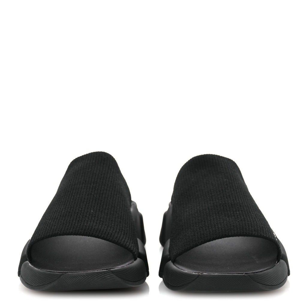 TECHNICAL 3D RECYCLED KNIT WOMENS SPEED 2.0 SLIDE SANDALS BLACK