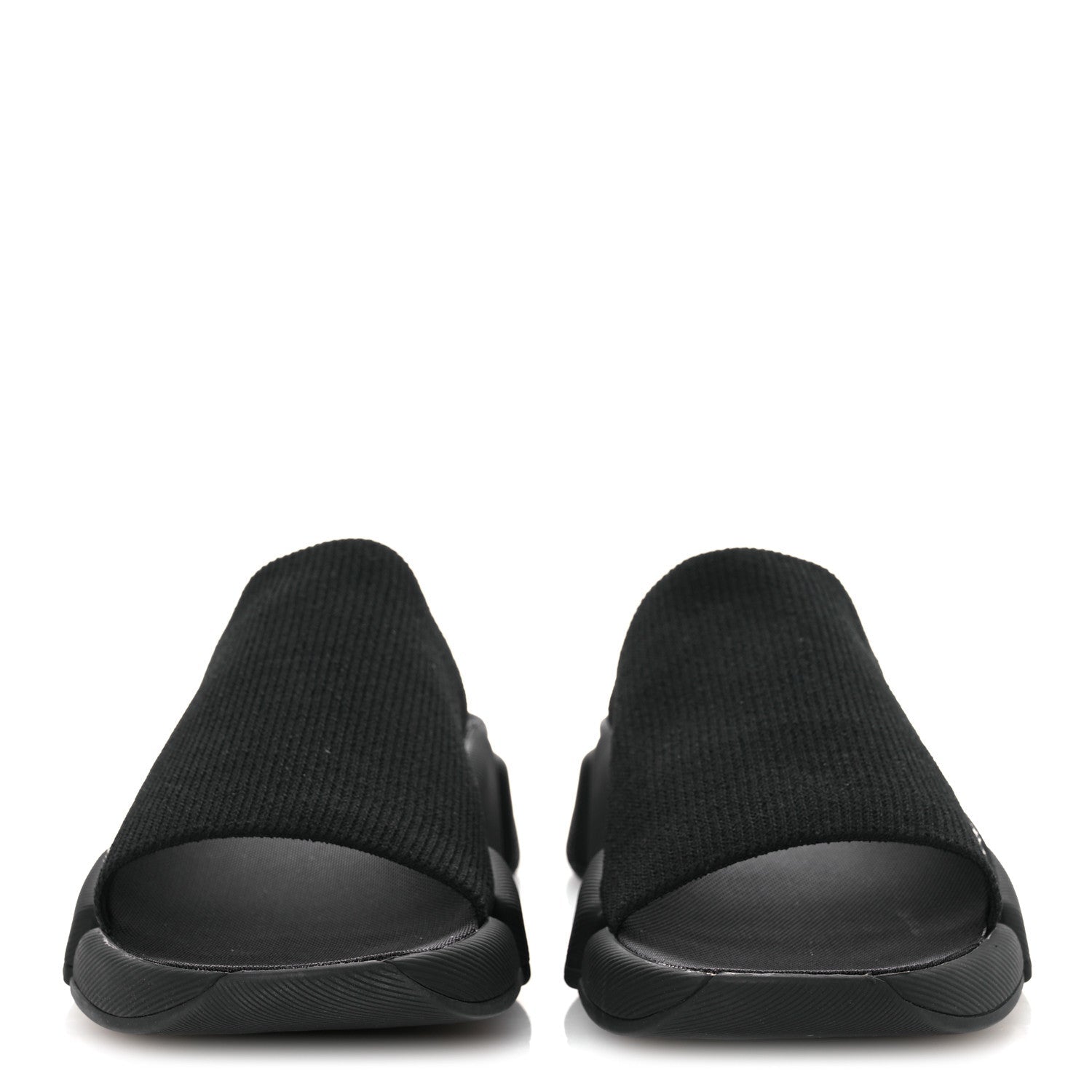 TECHNICAL 3D RECYCLED KNIT WOMENS SPEED 2.0 SLIDE SANDALS BLACK
