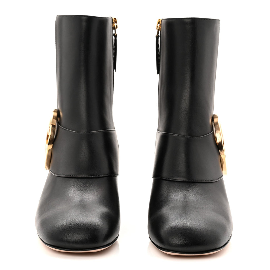 MALAGA KID GG BLONDIE 55MM ANKLE BOOTS BLACK
