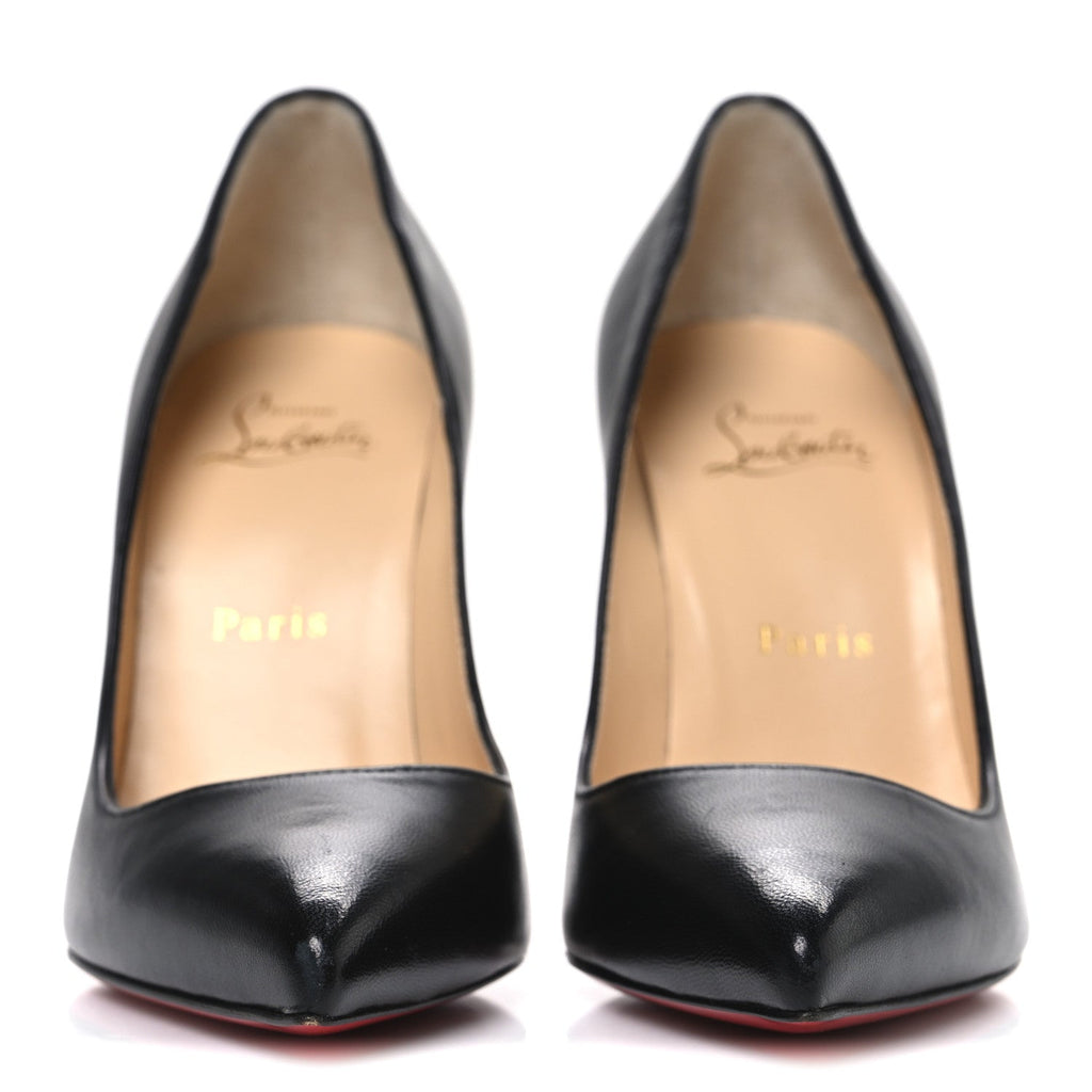 SHINY NAPPA PIGALLE FOLLIES 100 PUMPS BLACK
