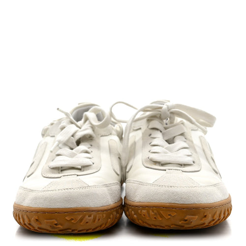 NAPPA SUEDE GOATSKIN JET SNEAKERS WHITE