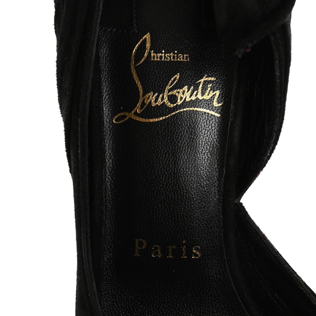 SUEDE RABAKATE 100 PUMPS BLACK