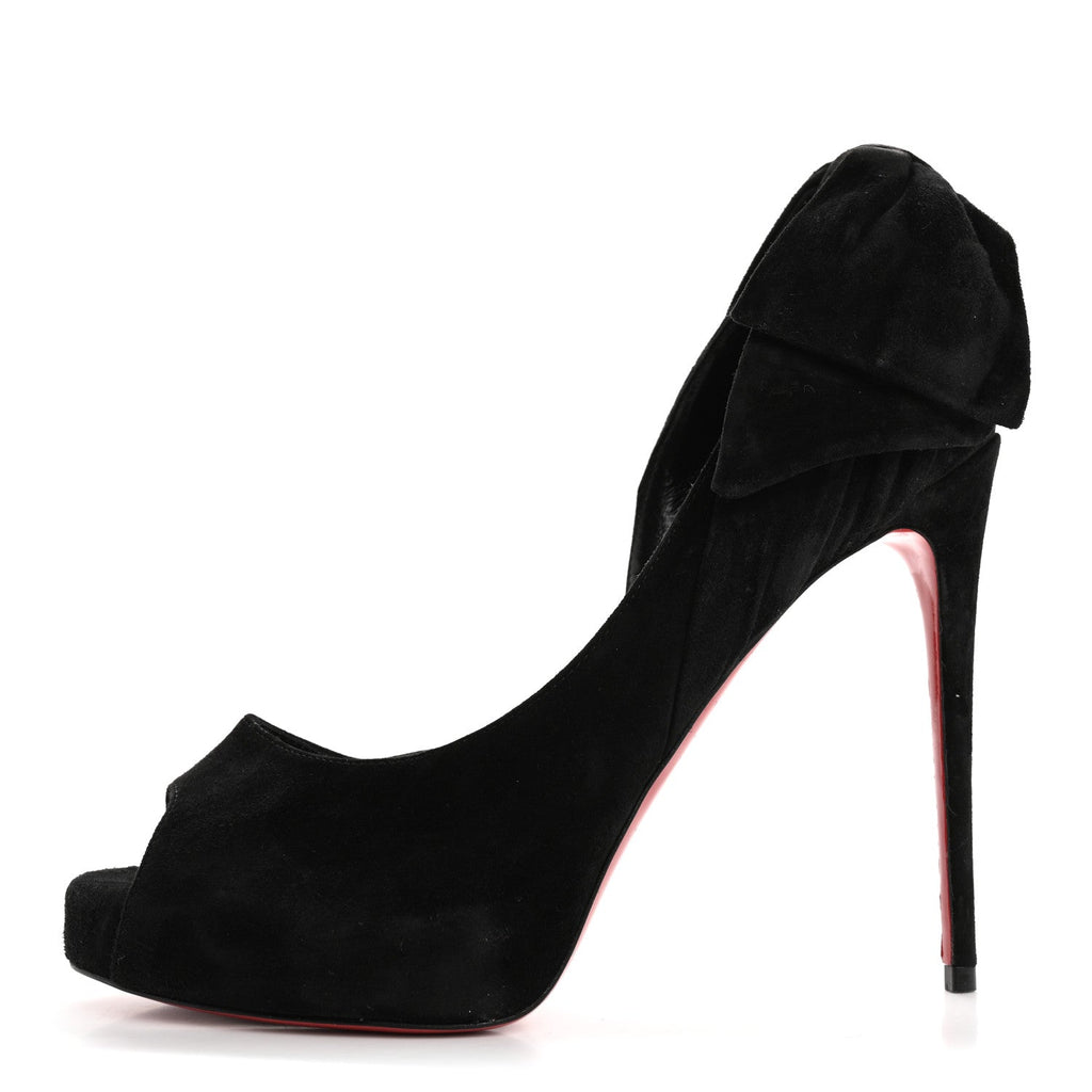 SUEDE RABAKATE 100 PUMPS BLACK