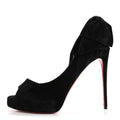 SUEDE RABAKATE 100 PUMPS BLACK