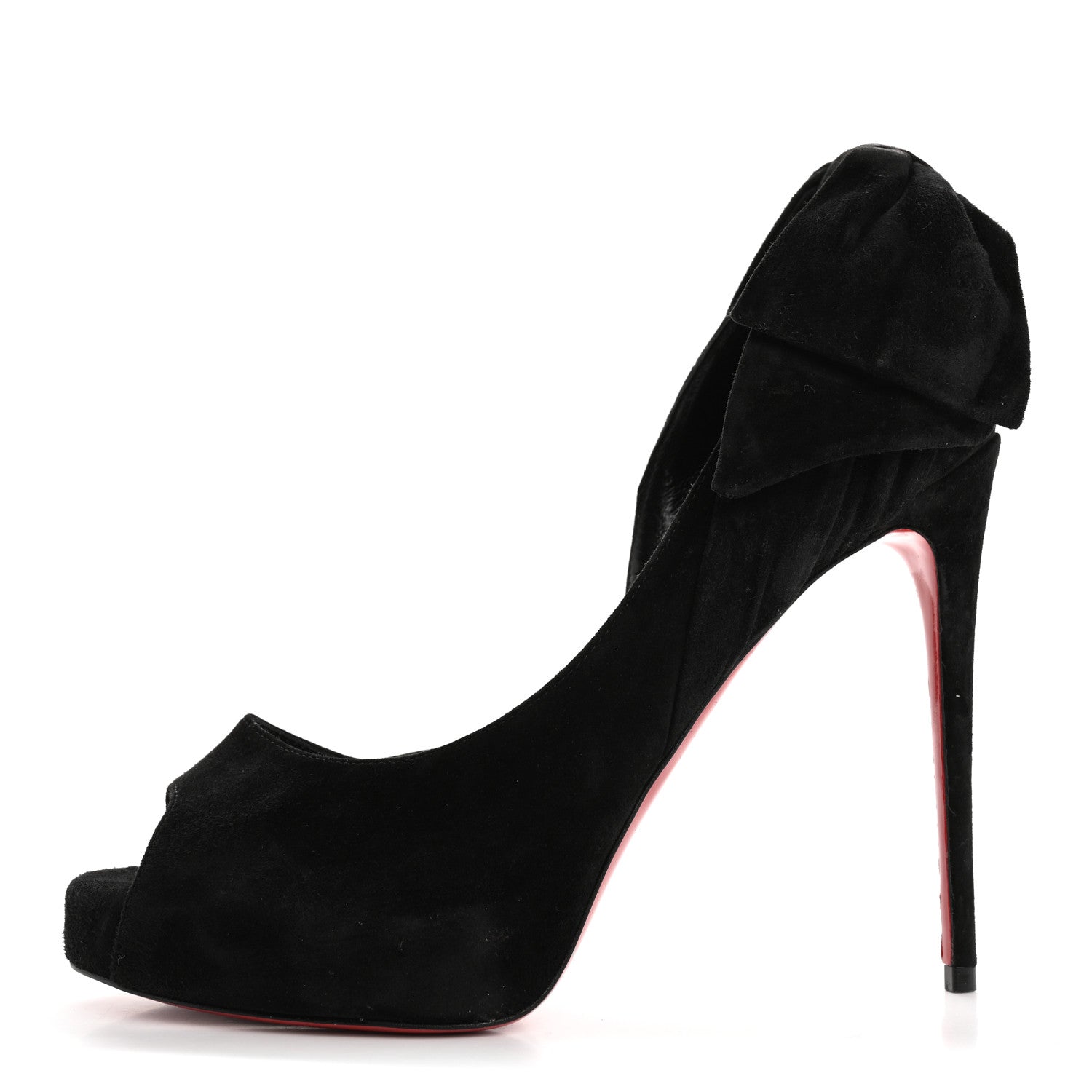SUEDE RABAKATE 100 PUMPS BLACK