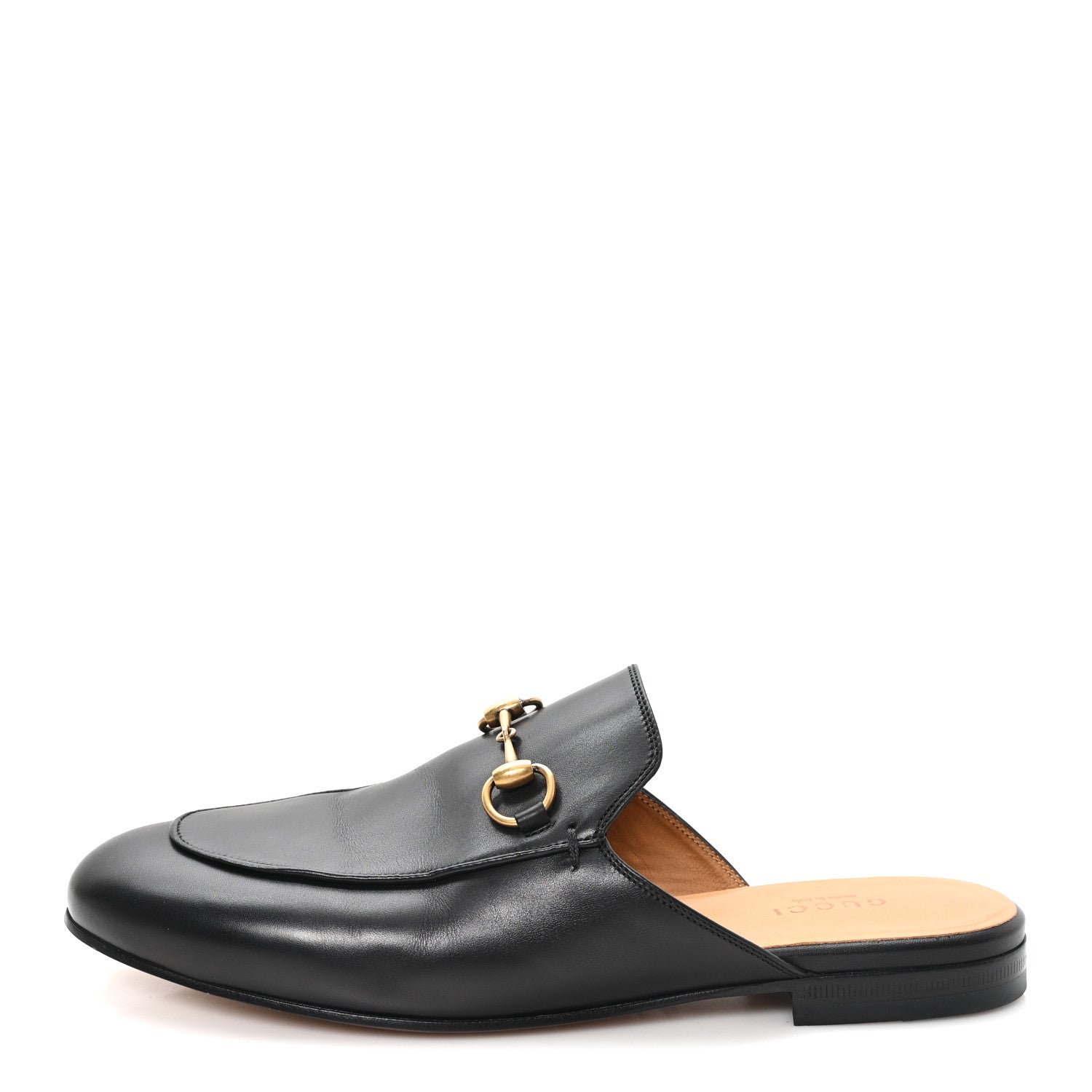 CALFSKIN WOMENS PRINCETOWN SLIPPERS BLACK