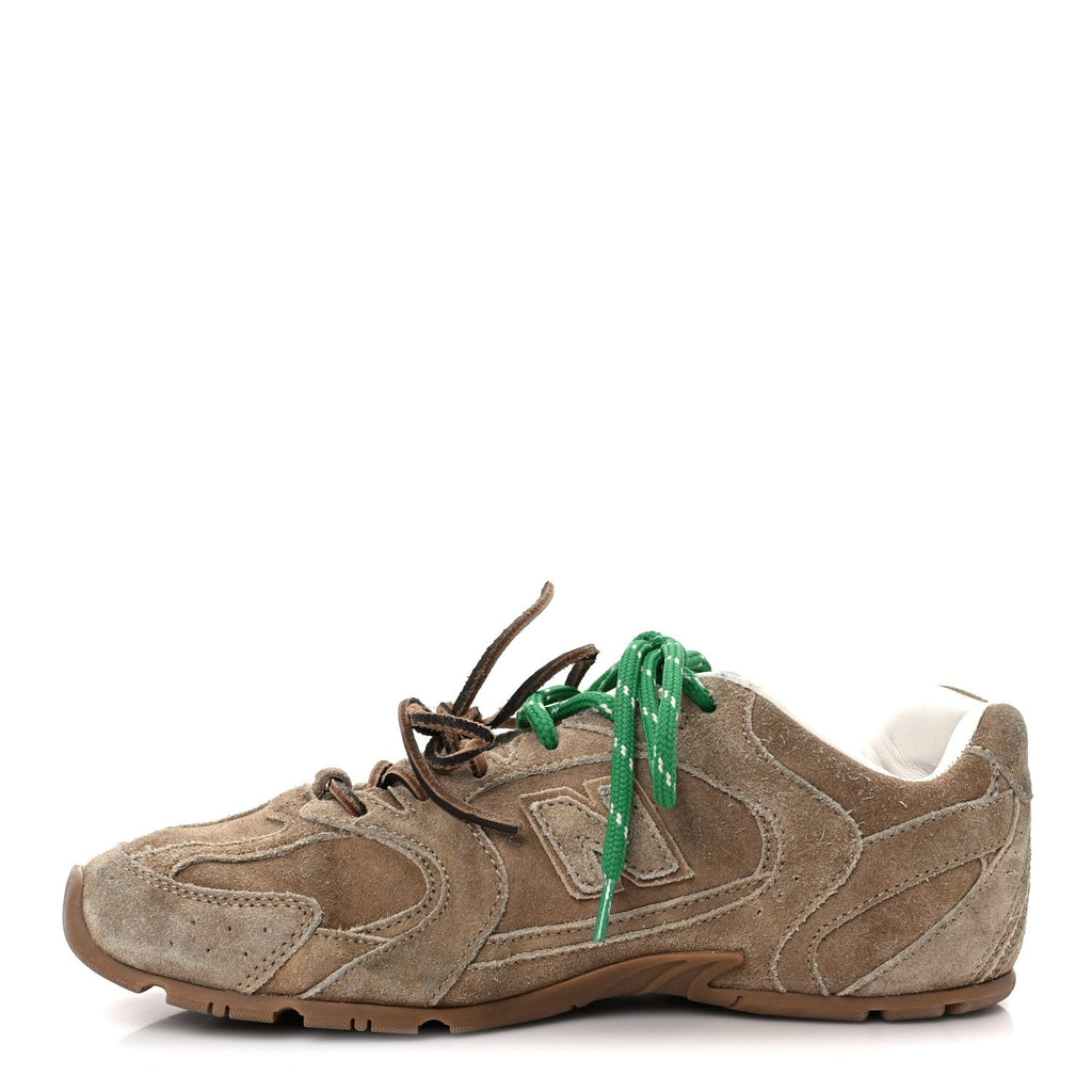 X NEW BALANCE SUEDE 530 SL SNEAKERS ECRU