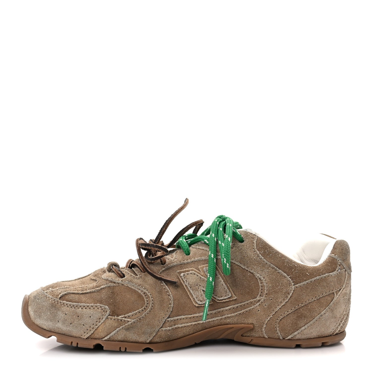 X NEW BALANCE SUEDE 530 SL SNEAKERS ECRU