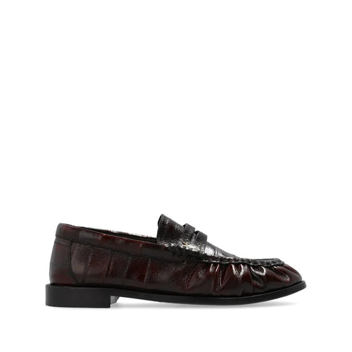 Saint Laurent Le Loafer 15 Mocassins - Burgundy/Dark Brown