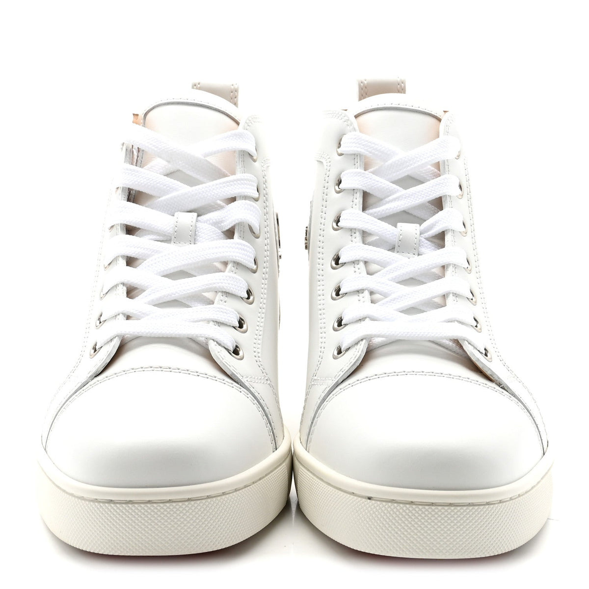 LOUIS VUITTON MONOGRAM CALFSKIN LOUS SNEAKERS WHITE & BLACK