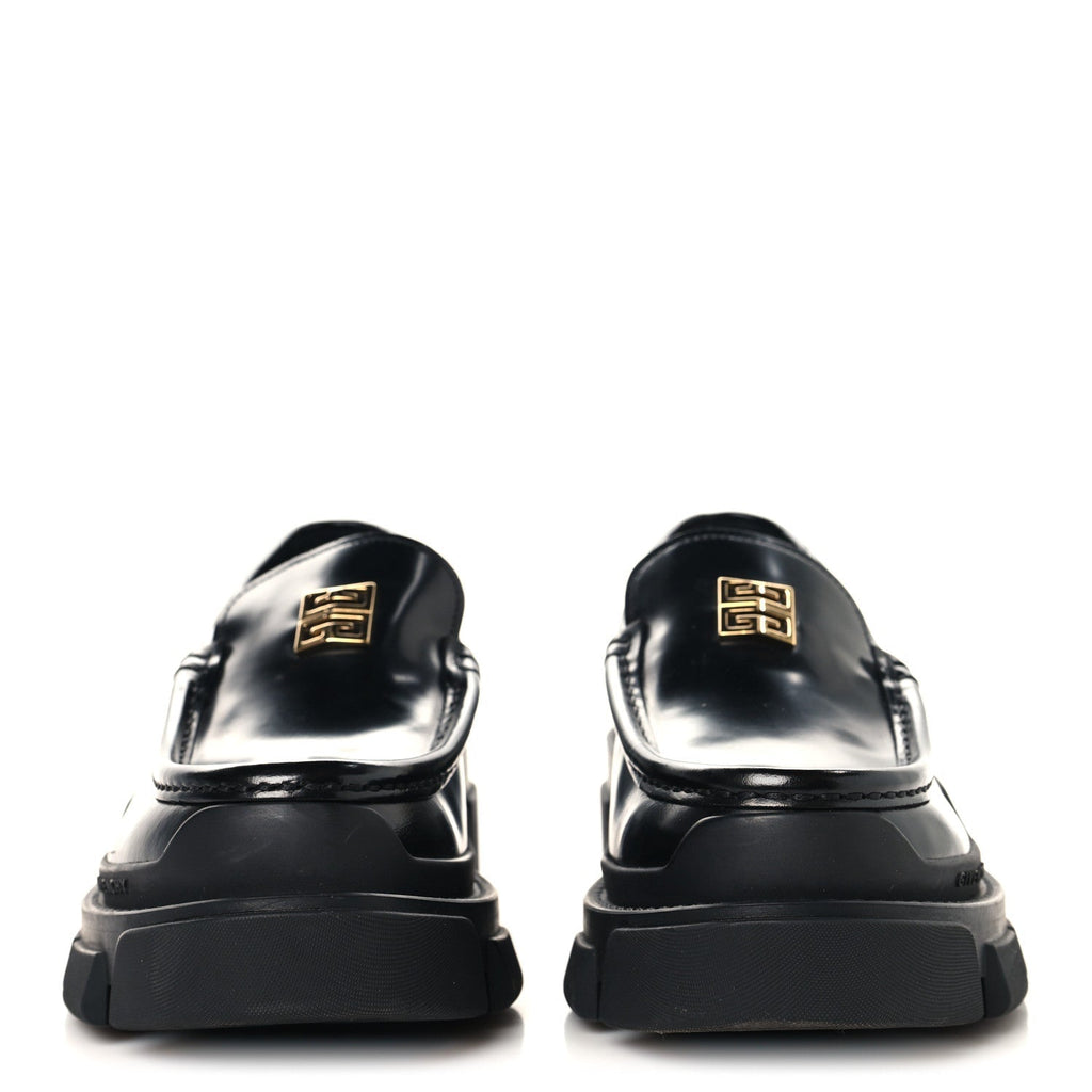 CALFSKIN TERRA MOCCASSINS BLACK