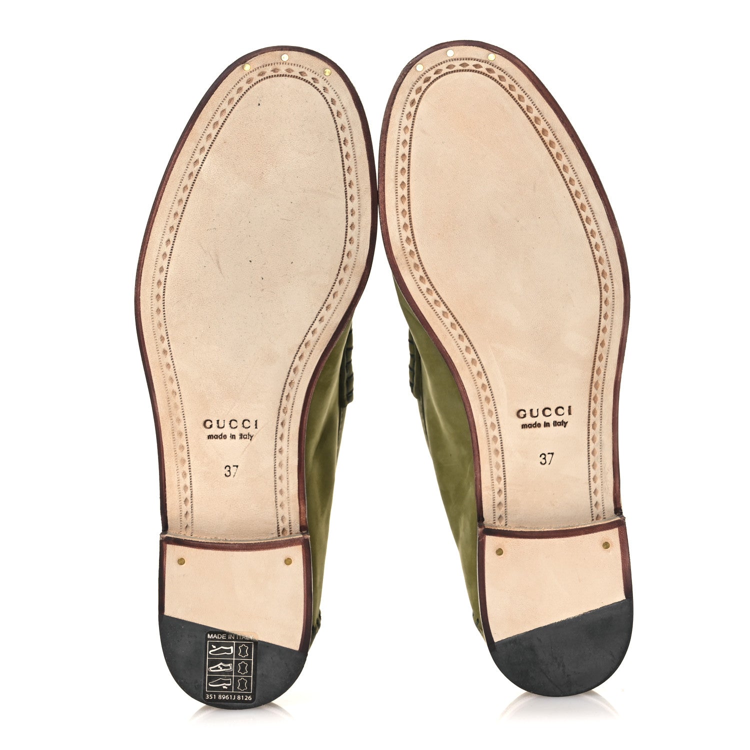NUBUCK WOMENS HORSEBIT LOAFERS HERBS LIGHT GREEN