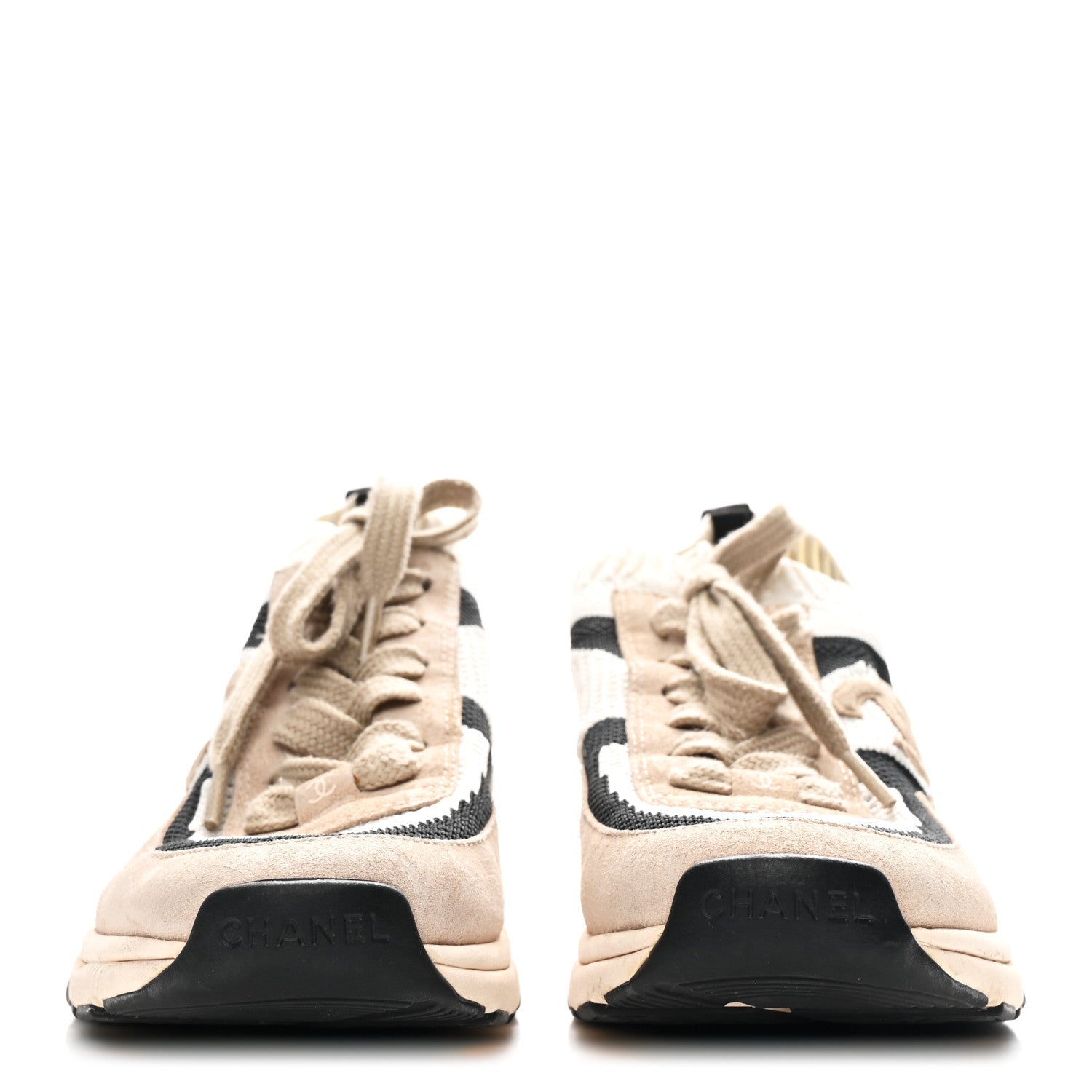 MESH SUEDE FABRIC WOMENS CC SNEAKERS LIGHT PINK WHITE BLACK