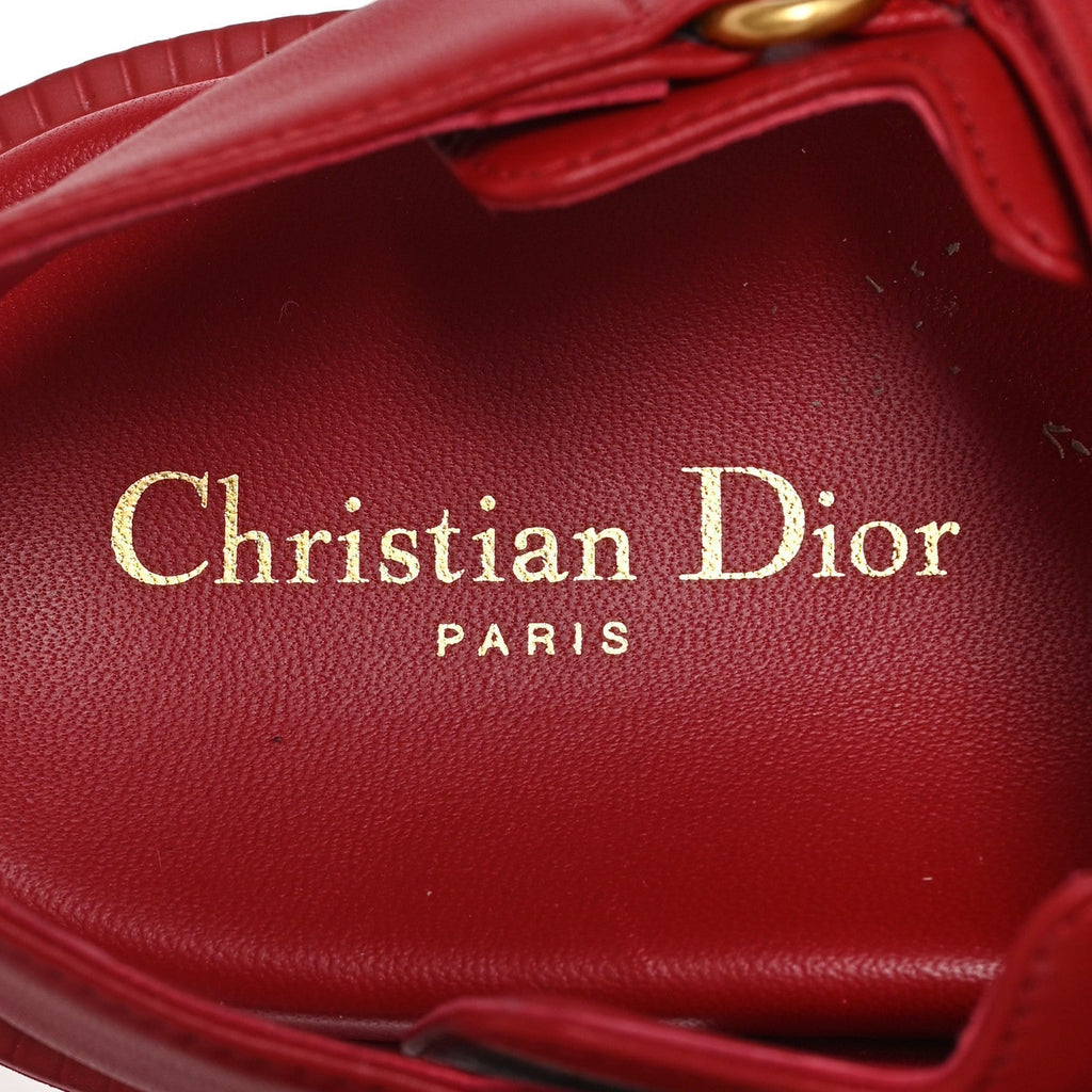LAMBSKIN DIORACT 10MM SANDALS RASPBERRY