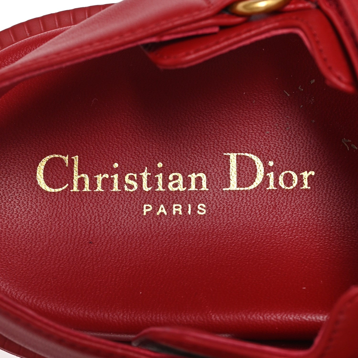 LAMBSKIN DIORACT 10MM SANDALS RASPBERRY