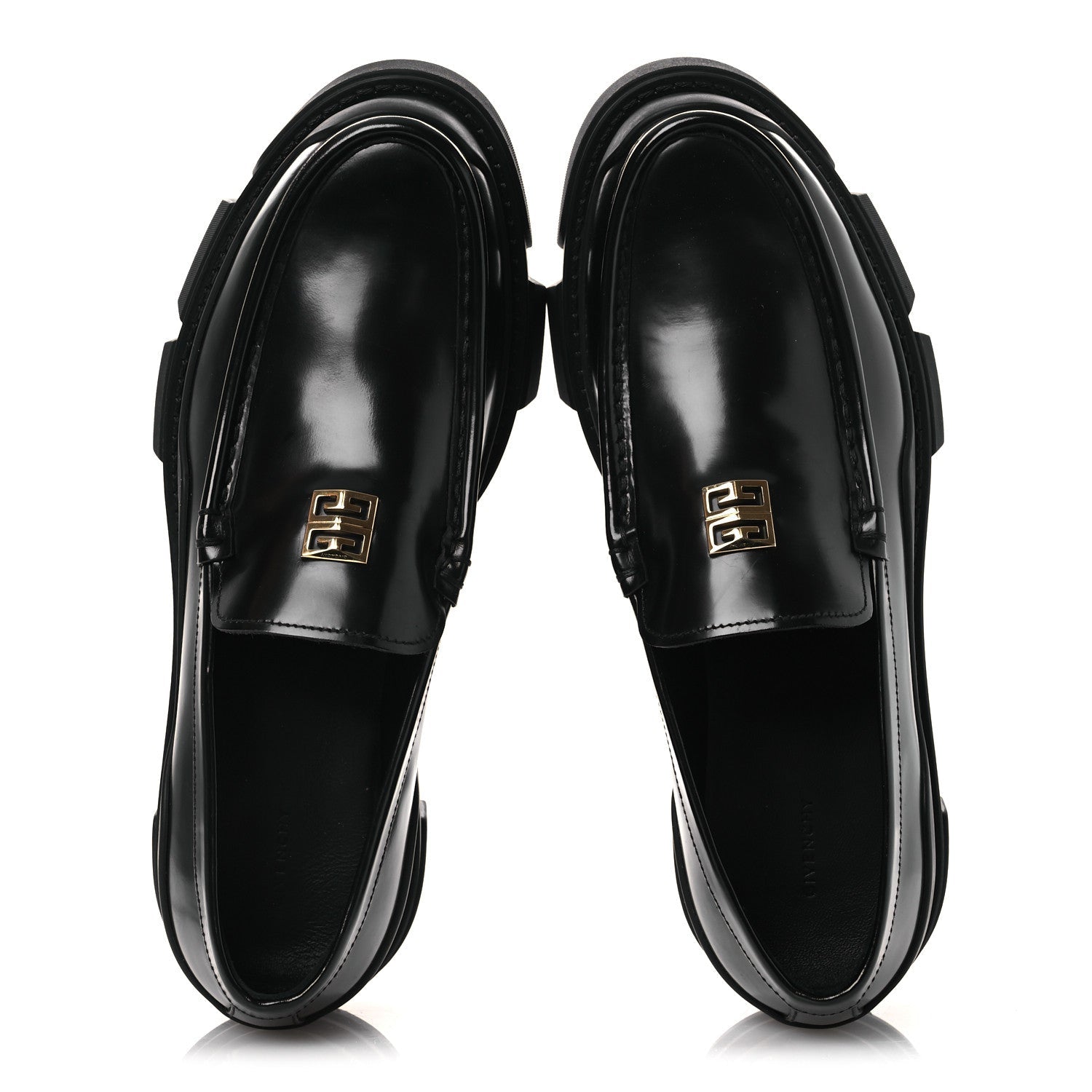 CALFSKIN TERRA MOCCASSINS BLACK