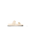 Louis Vuitton Empreinte Bom Dia Mule Sandals - Cream/White