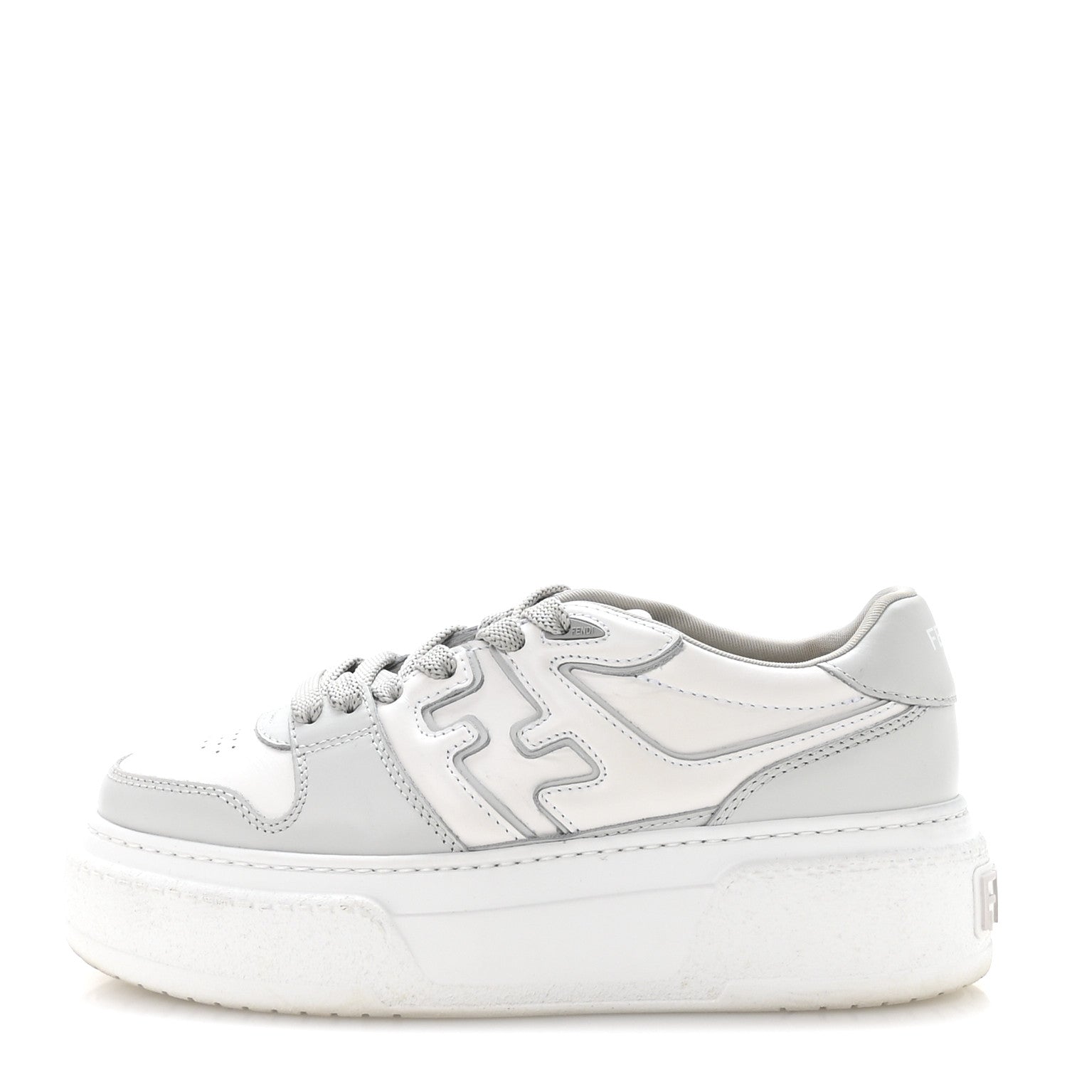 SUEDE VITELLO FENDI LOGO MATCH LOW TOP SNEAKERS CREAM TOBACCO BLACK