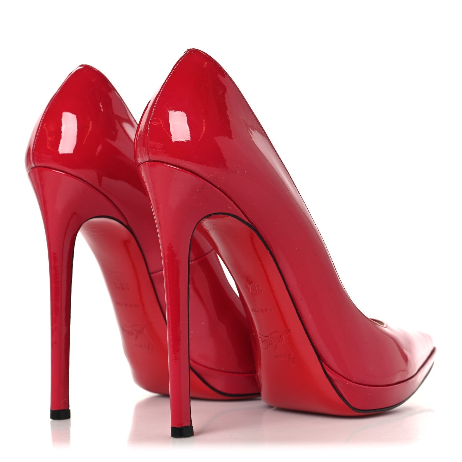 PATENT PIGALLE PLATO 120 PUMPS HOT PINK