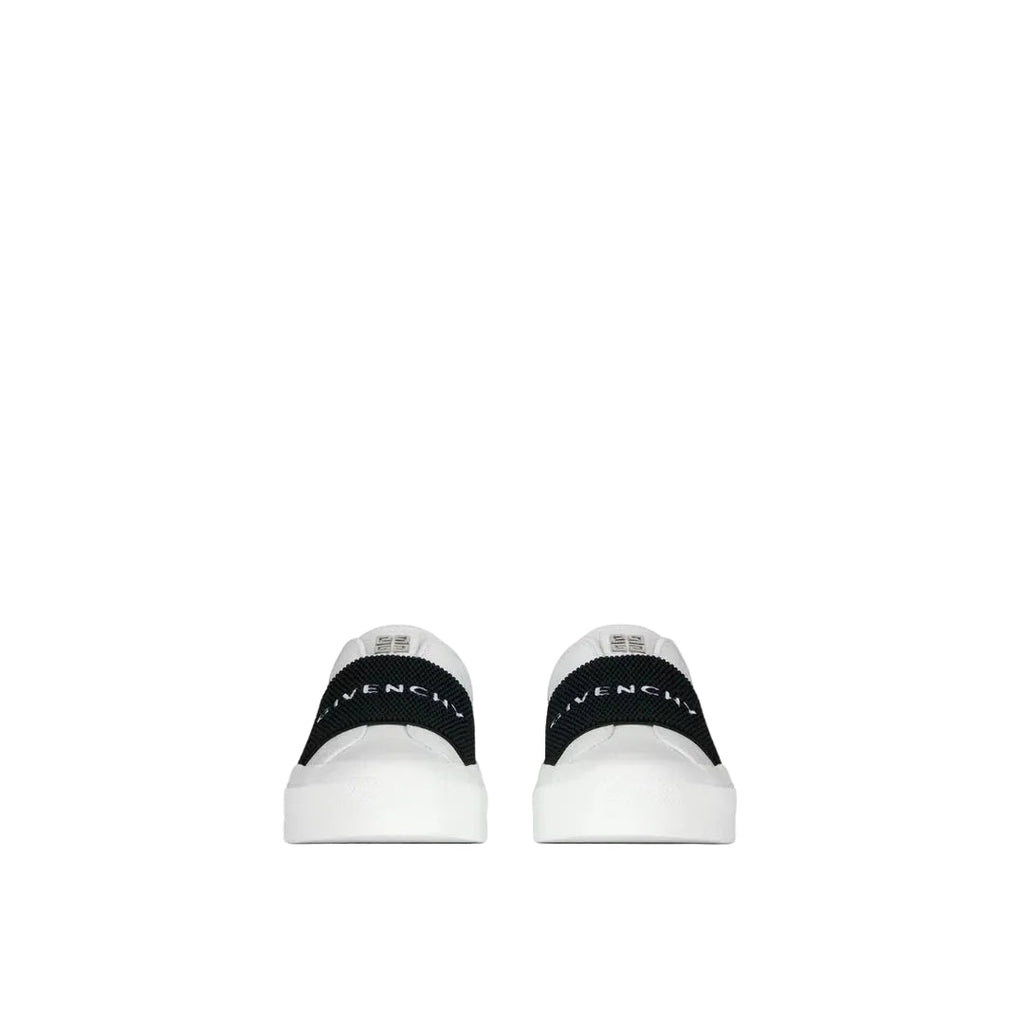 Givenchy Leather Slingbacks White - White/Black
