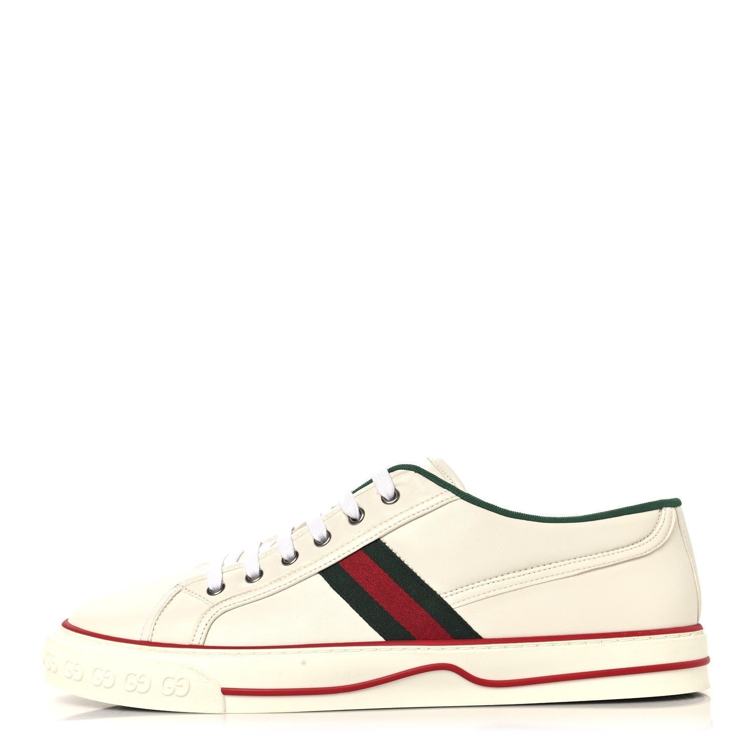 JACQUARD MINI GG MONOGRAM WEB MENS 1977 TENNIS SNEAKERS WHITE