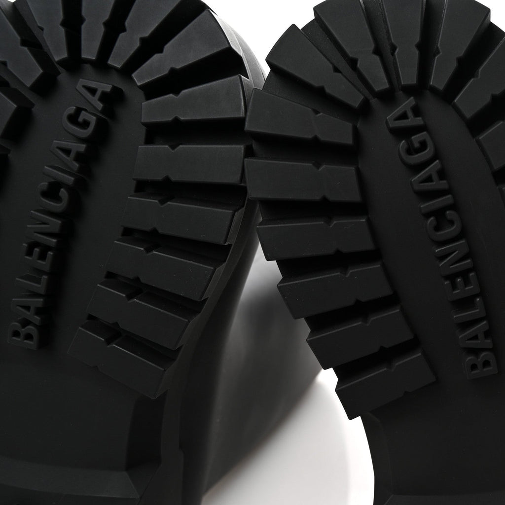 RUBBER BULLDOZER RAIN BOOTS BLACK