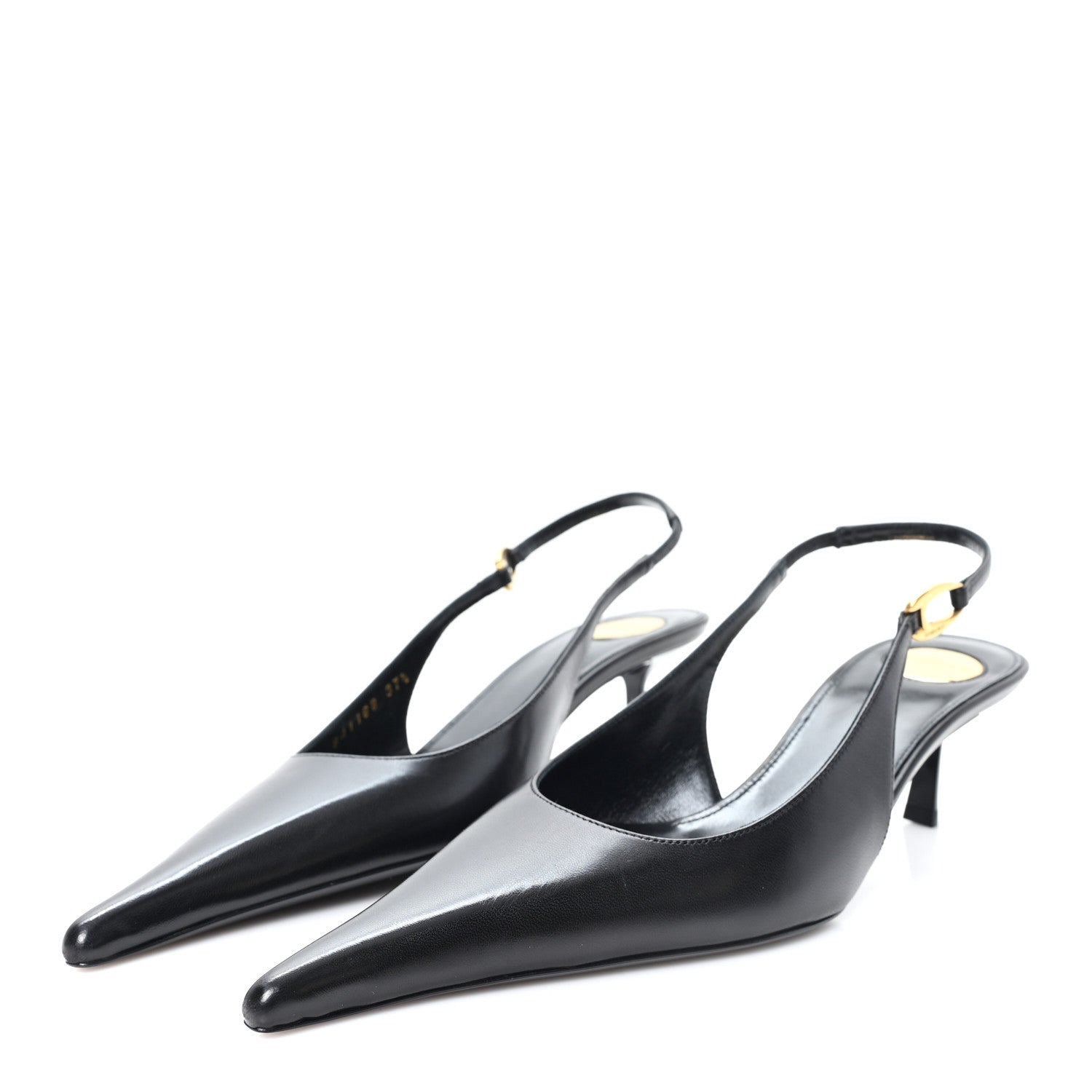 NAPPA GIANNUTRI VENDOME SLINGBACK 50MM PUMPS BLACK