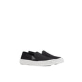 Prada Logo-Detail Slip-On Sneakers - Black/White