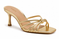 AMELIRA MINI SCRUNCH GOLD HEEL