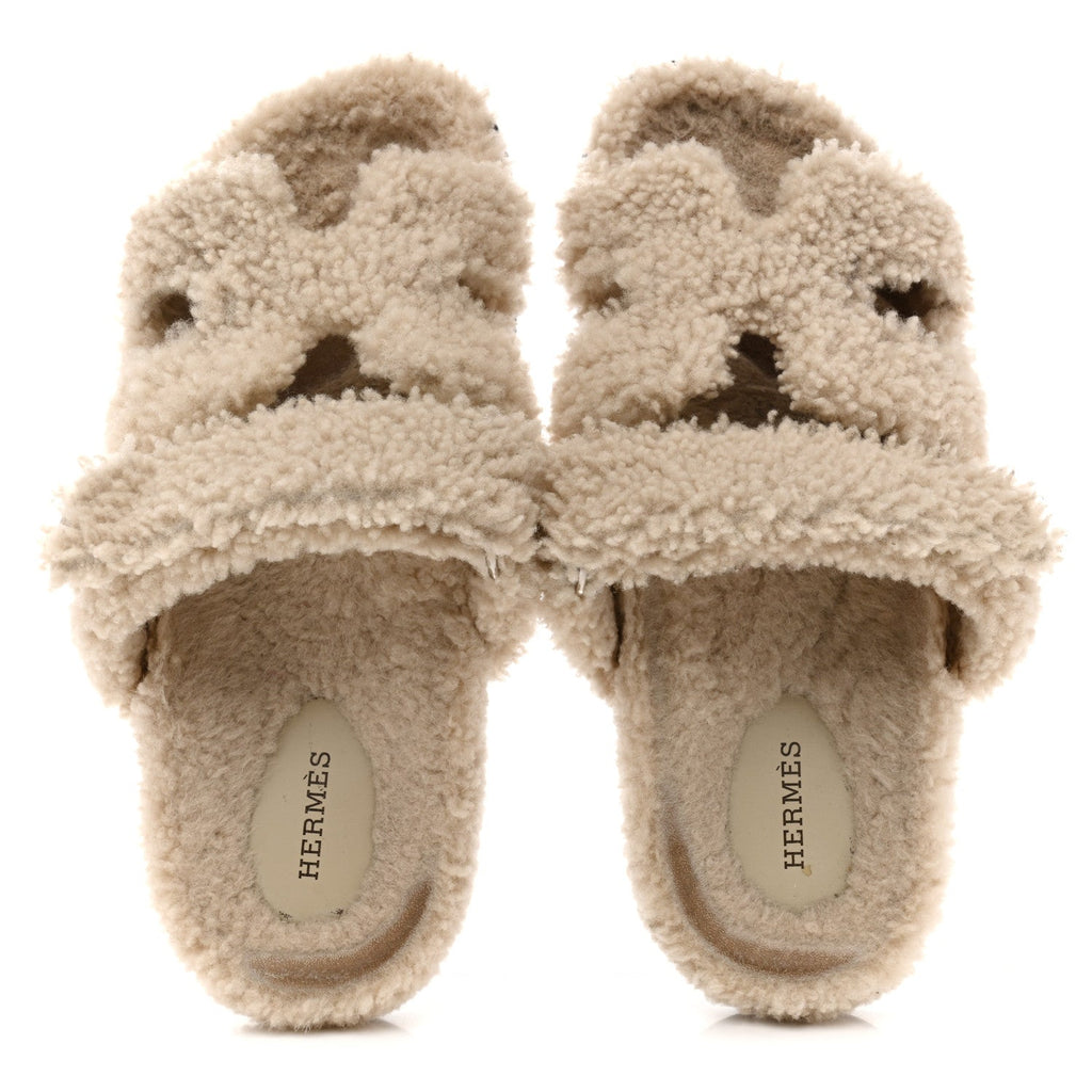 WOOLSKIN WOMENS CHYPRE SANDALS ECRU