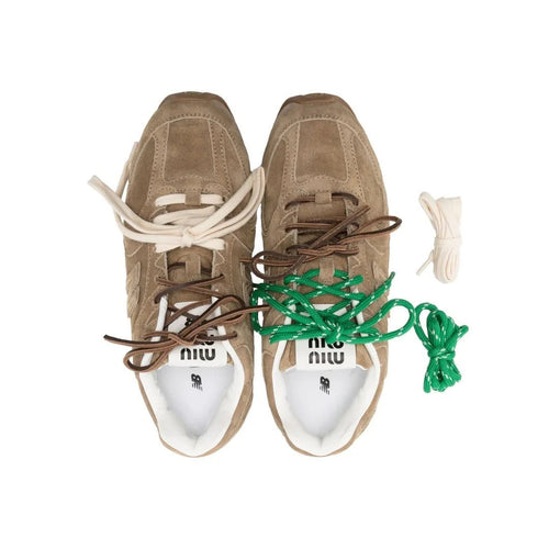 Miu Miu x New Balance 530 SL Slip-On Mule - Beige/Taupe