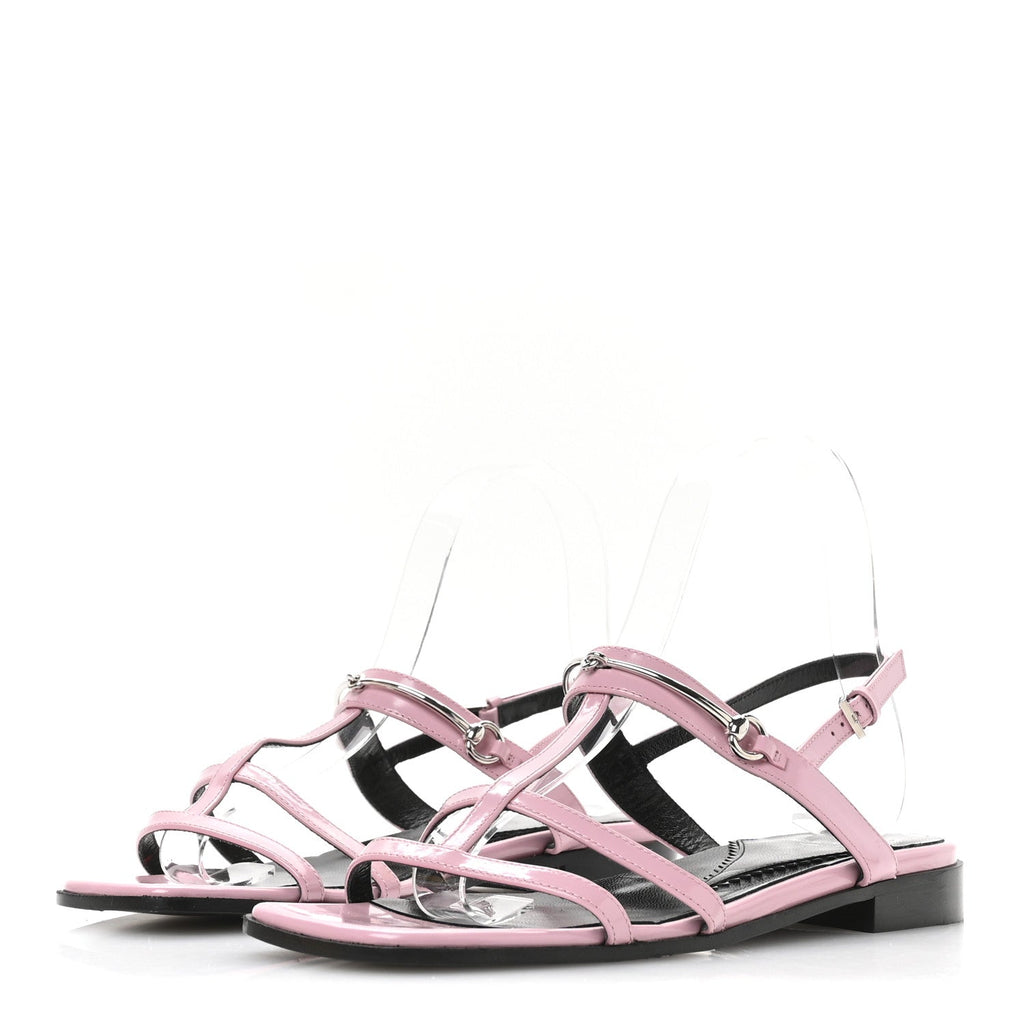 CALFSKIN HORSEBIT DIVINE SLINGBACK SANDALS PINK
