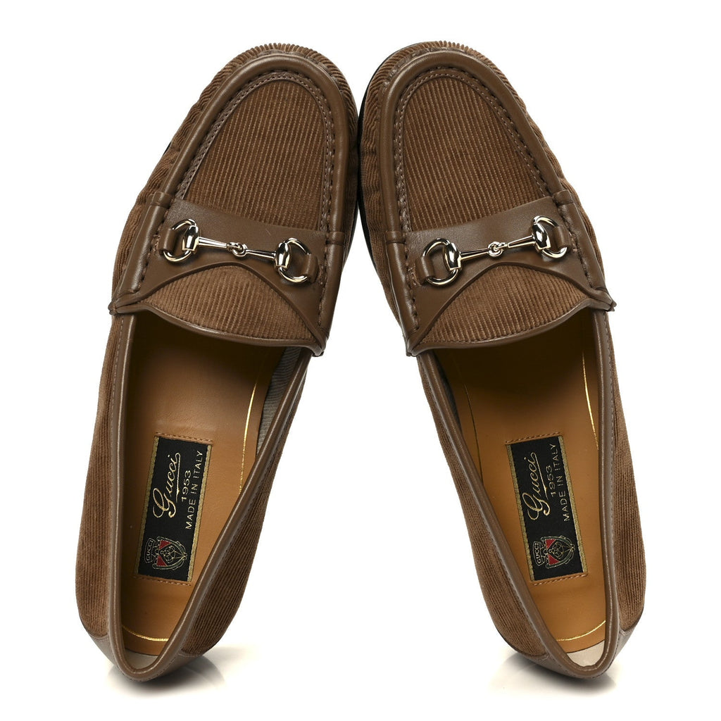 CORDUROY WOMENS 1953 HORSEBIT LOAFERS VELVETY CAMEL