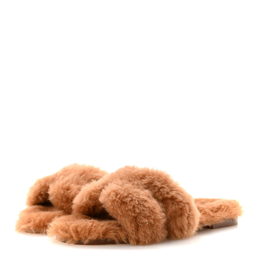 WOOLSKIN ORAN SANDALS NATUREL