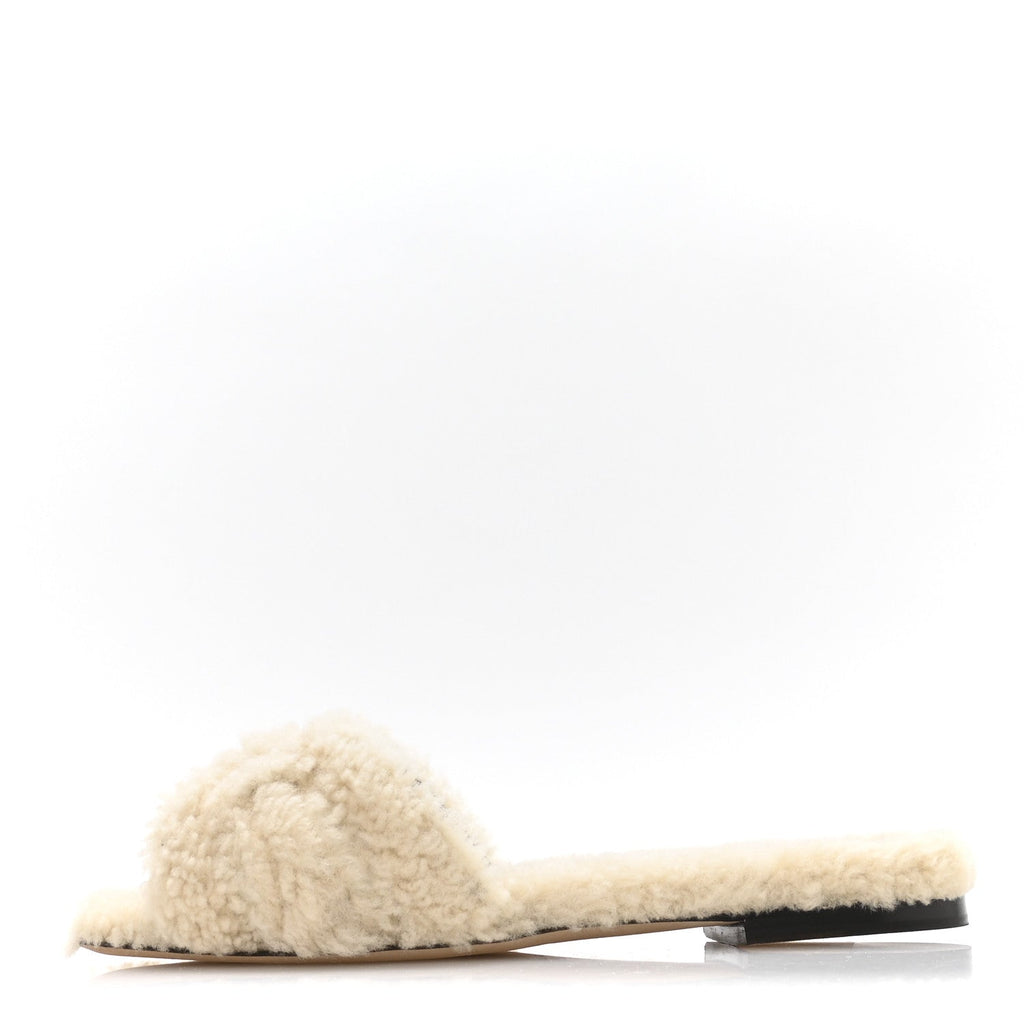 SHEARLING TRIBUTE 05MM SANDALS NATURALE
