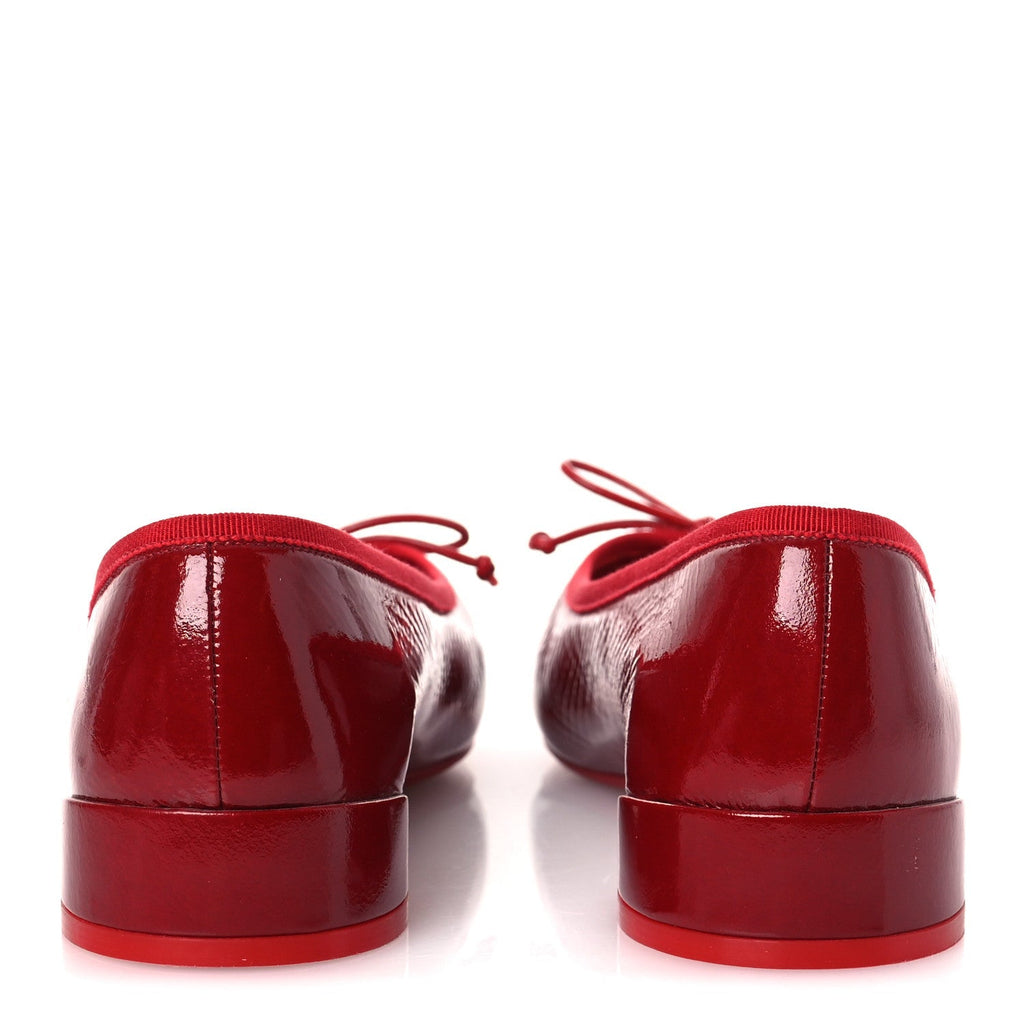 PATENT SWEETIE JANE BALLERINA FLATS LOUBI