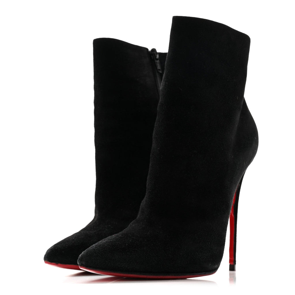 SUEDE SO KATE BOOTY 120 ANKLE BOOTS BLACK