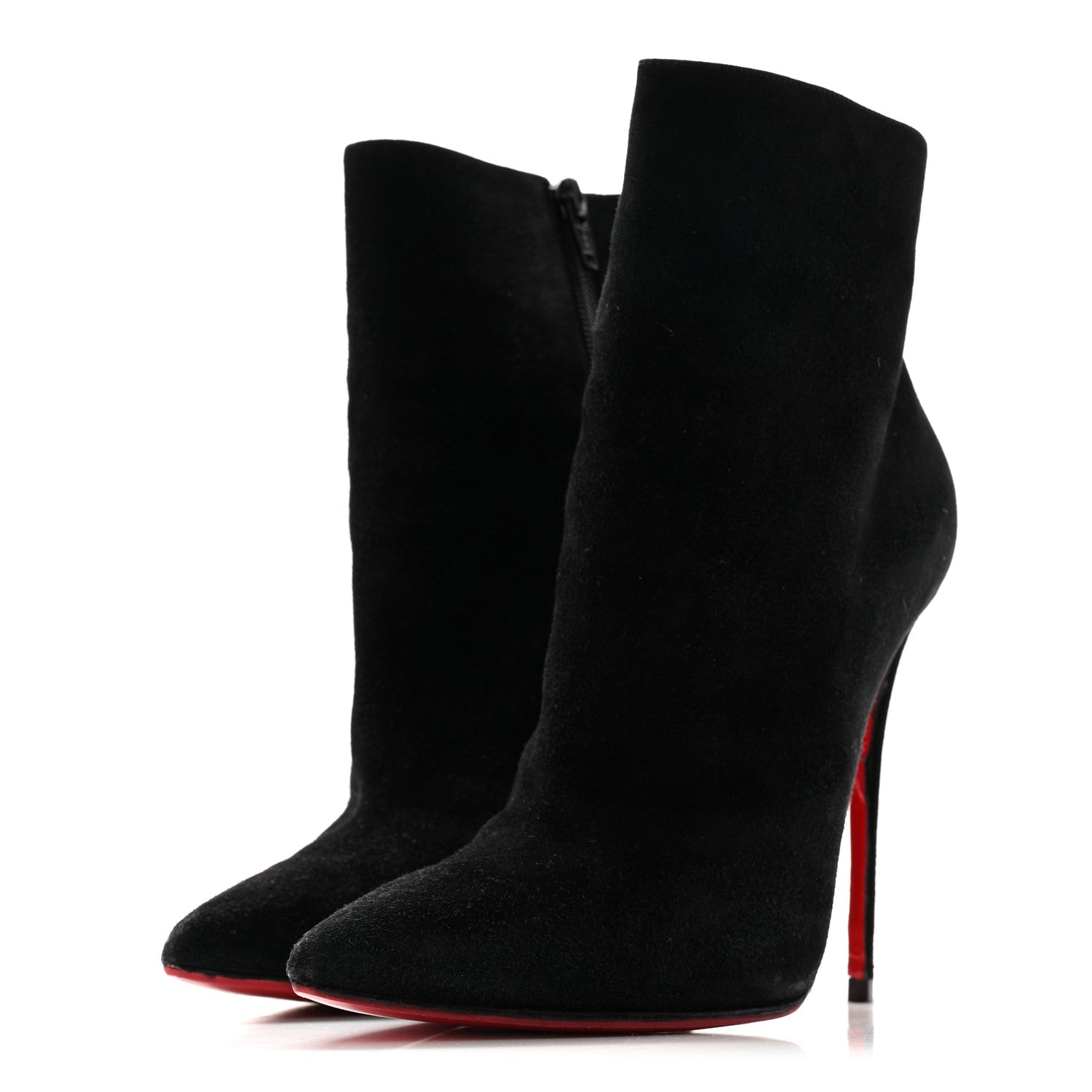 SUEDE SO KATE BOOTY 120 ANKLE BOOTS BLACK
