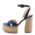 DENIM MARIZA 130 ESPADRILLE SANDALS BLUE NATURAL