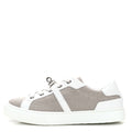 CALFSKIN CANVAS DAY SNEAKERS PRUNOIR WHITE