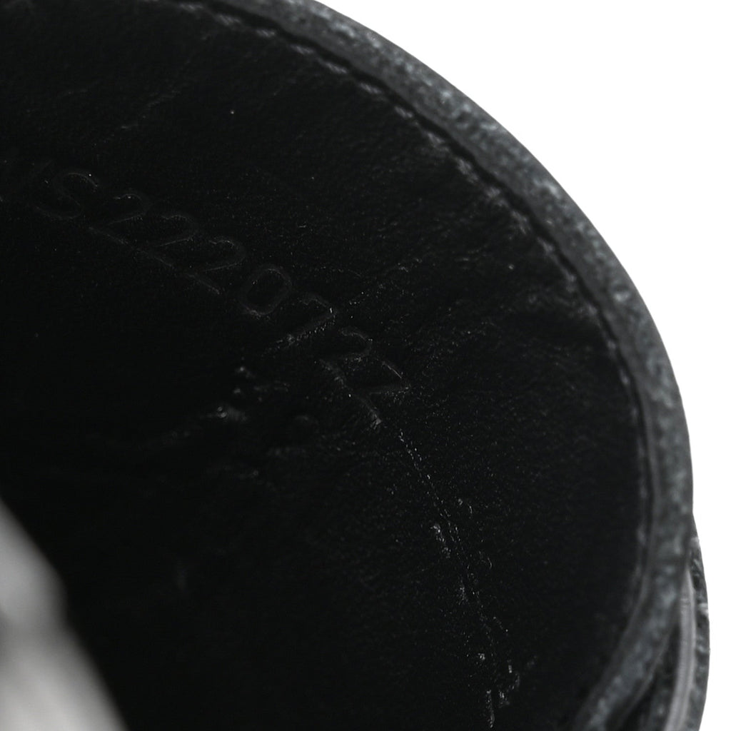GLOSSED CALFSKIN FIRST OXFORD BLACK