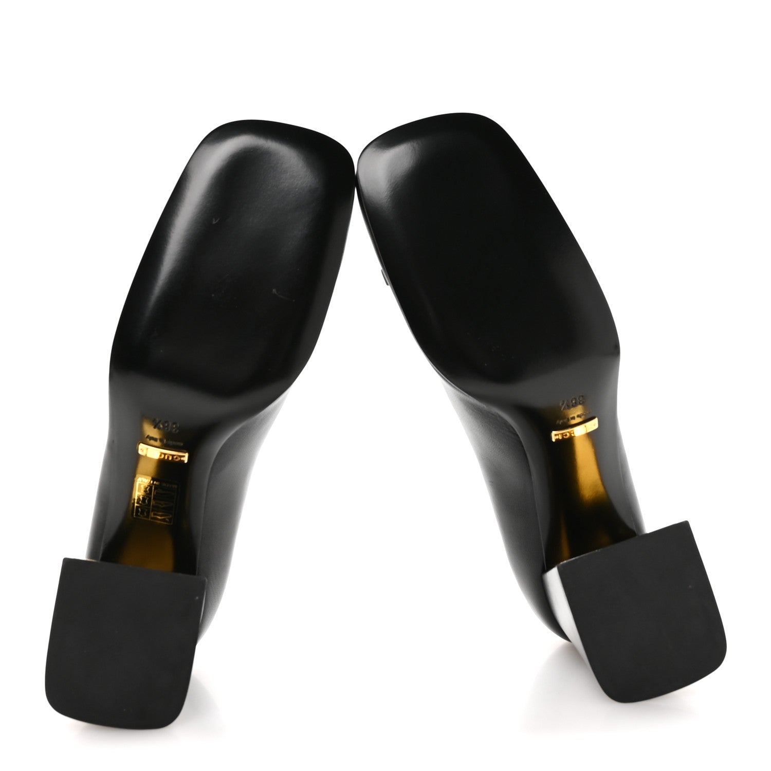 MALAGA KID HORSEBIT 75MM PUMPS BLACK