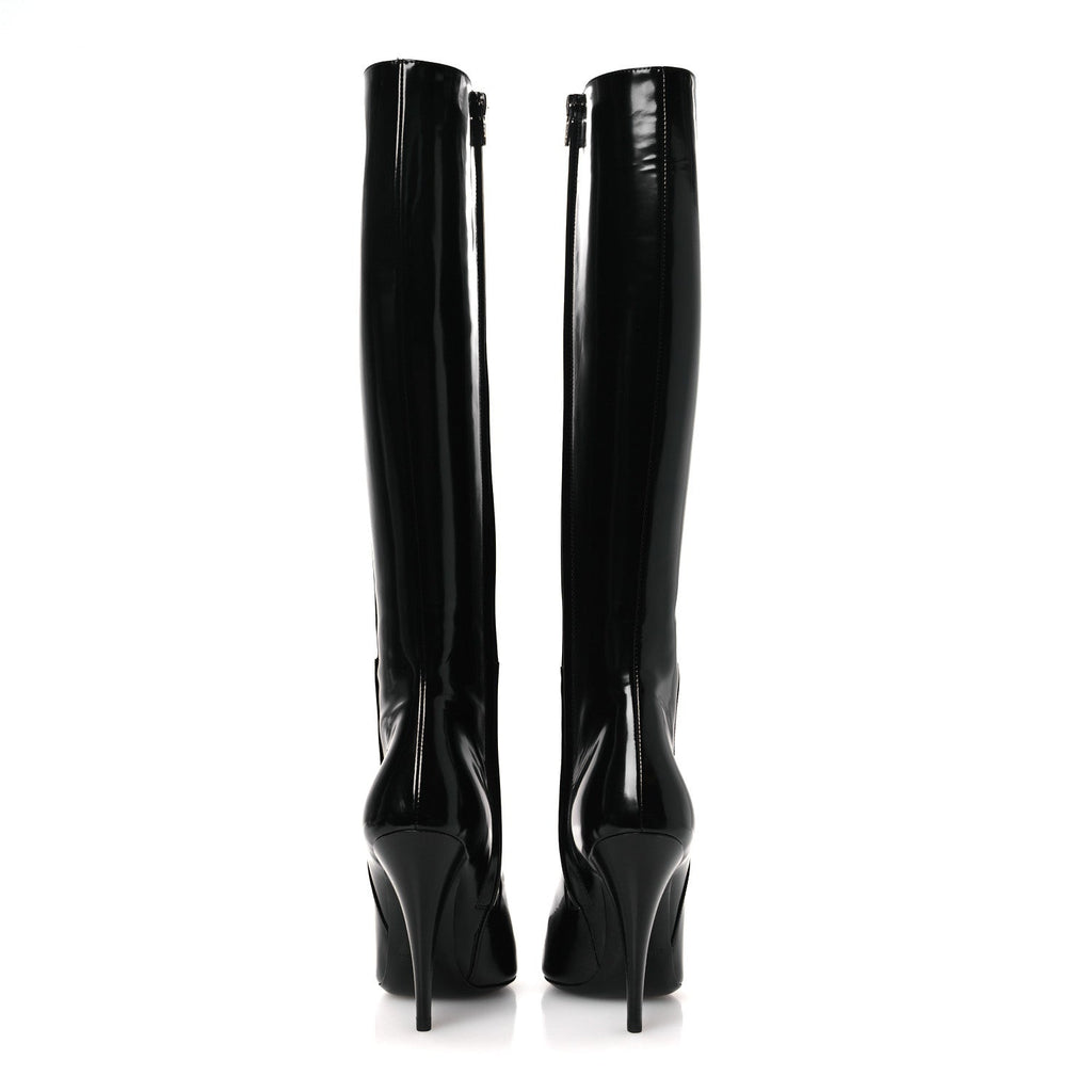 VITELLO MARILYN RAVEN 110 BUBA KNEE HIGH BOOTS BLACK