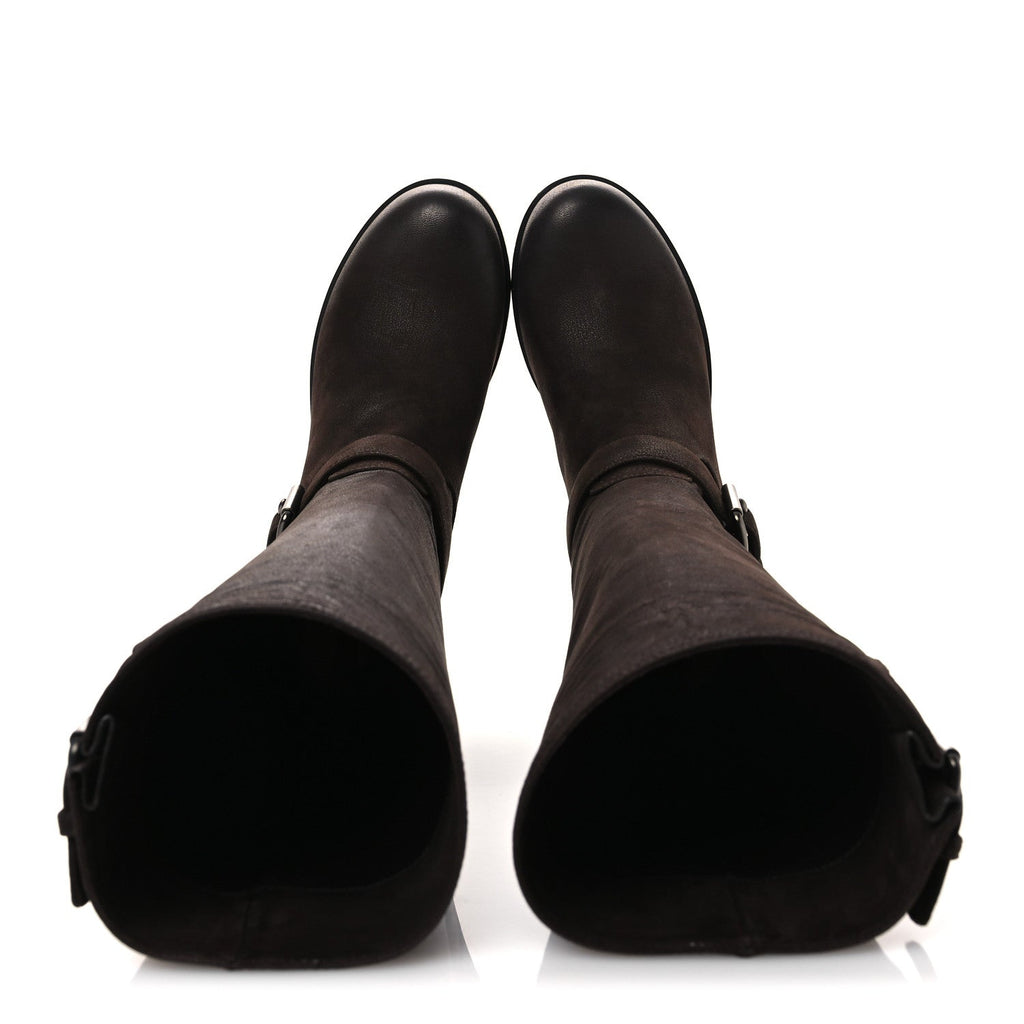 CAPRA ANTIC DONNA TALL RIDING BOOTS EBANO