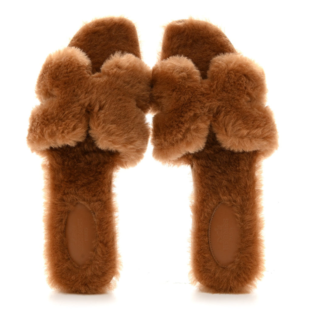 WOOLSKIN ORAN SANDALS NATUREL