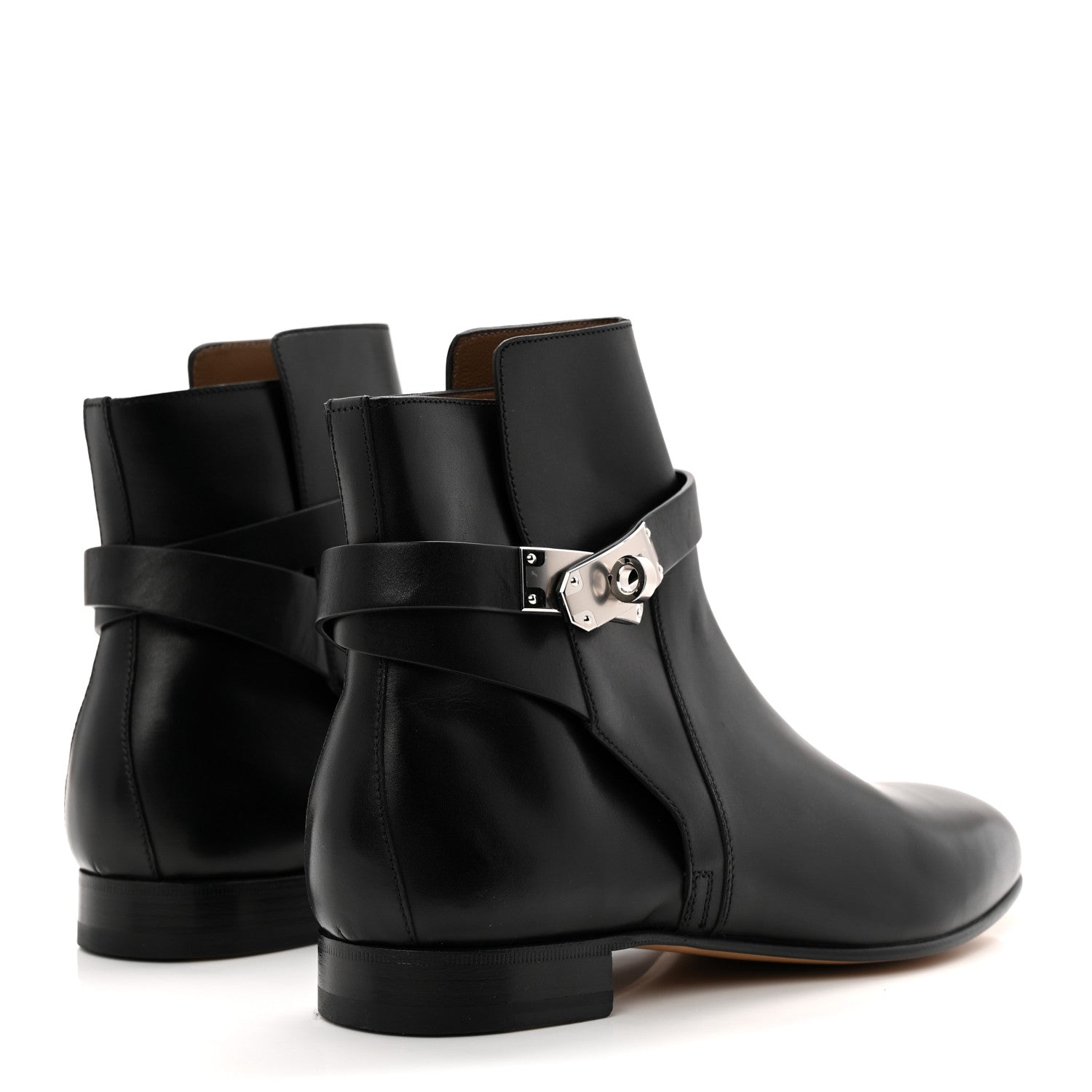 CALFSKIN NEO LOW BOOTS BLACK