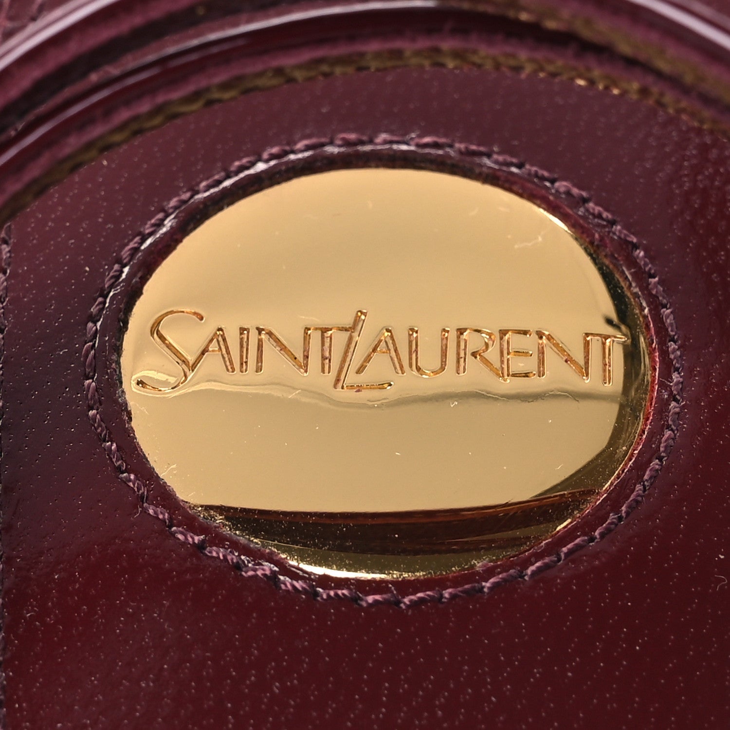 PATENT CALFSKIN LA SCANDALE 110 SANDALS GRENAT