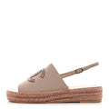 CANVAS STRASS CC ESPADRILLE SLINGBACK SANDALS PINK