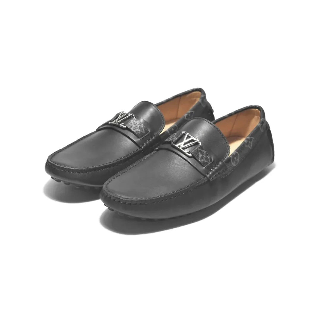 Louis Vuitton Women's Academy Loafers Since 1854 Monogram Jacquard - Black (different loafer model - driving moccasin)